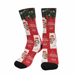 Custom Face Christmas Socks