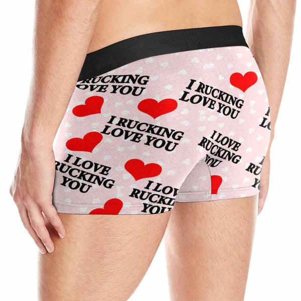 Custom Couple Face Rucking You Underwear Pack