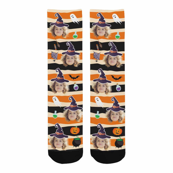 Custom Face All Saints' Day Socks