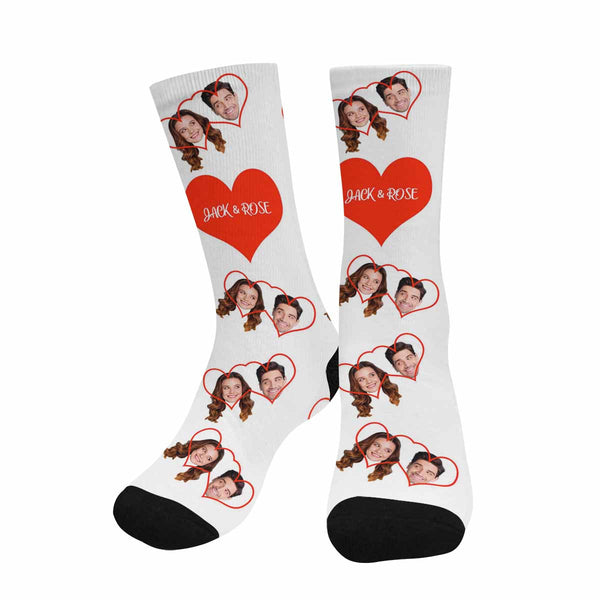 Custom Face Love Socks