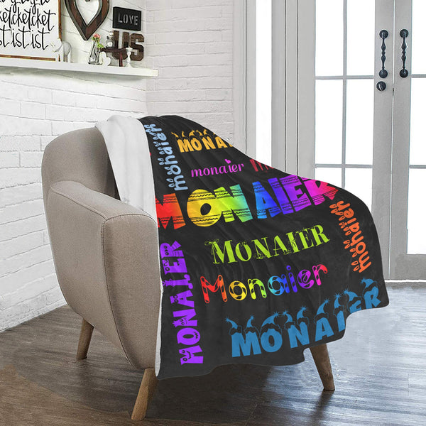 monaier Ultra-Soft Micro Fleece Blanket 30*40