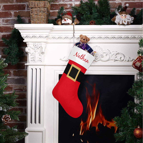 Custom Name Santa Claus Christmas Stocking