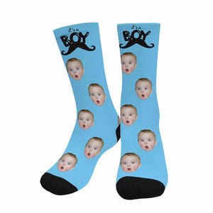 Custom Boy Face Socks