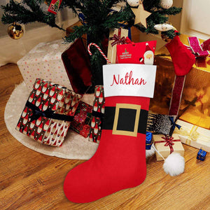 Custom Name Santa Claus Christmas Stocking