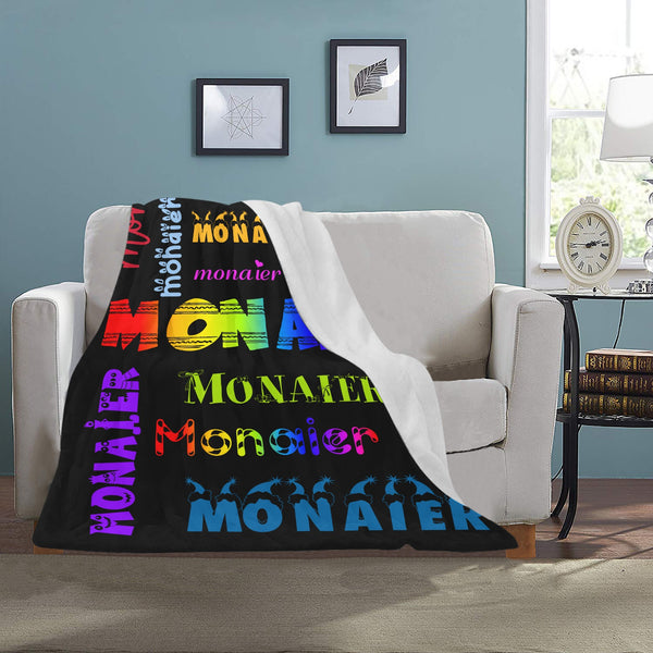 monaier Ultra-Soft Micro Fleece Blanket 30*40