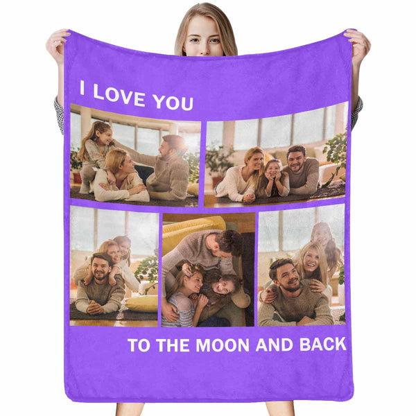 Custom Photo Love Blanket