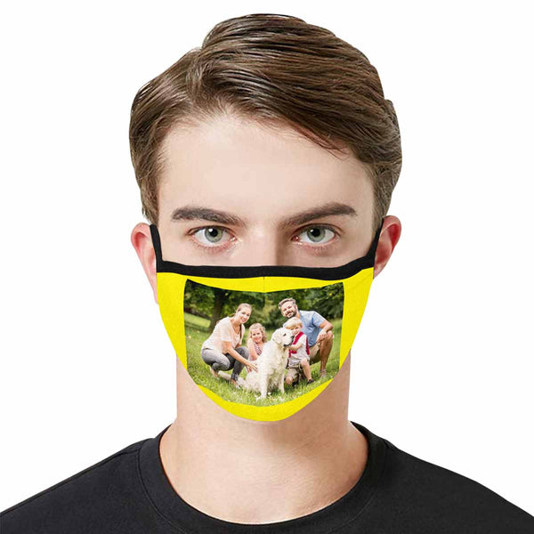 Custom Photo Family Fabric Mouth Mask