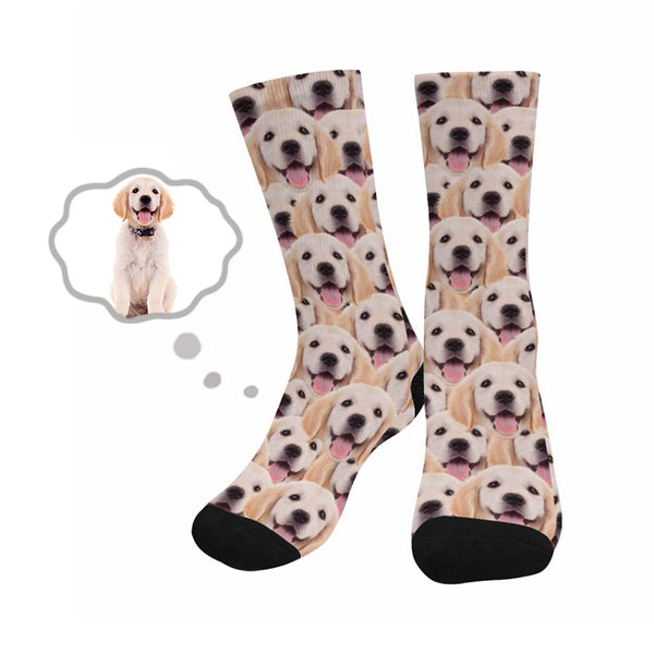 Custom Puppy Face Socks