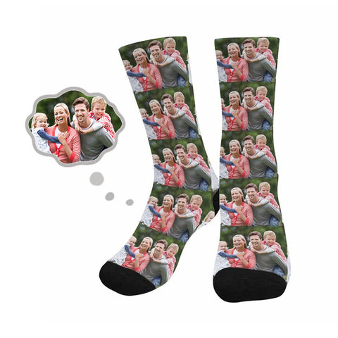 Custom Family Photo Socks